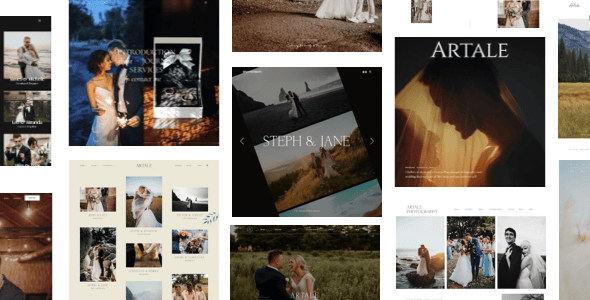 Artale | Wedding Photography WordPress Logo